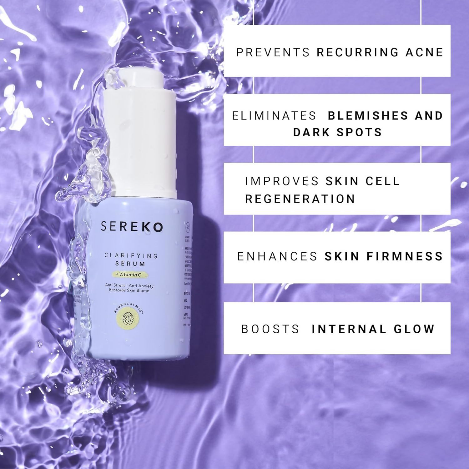 Sereko 50X Vitamin C Face Serum for Glowing & Brightening Skin