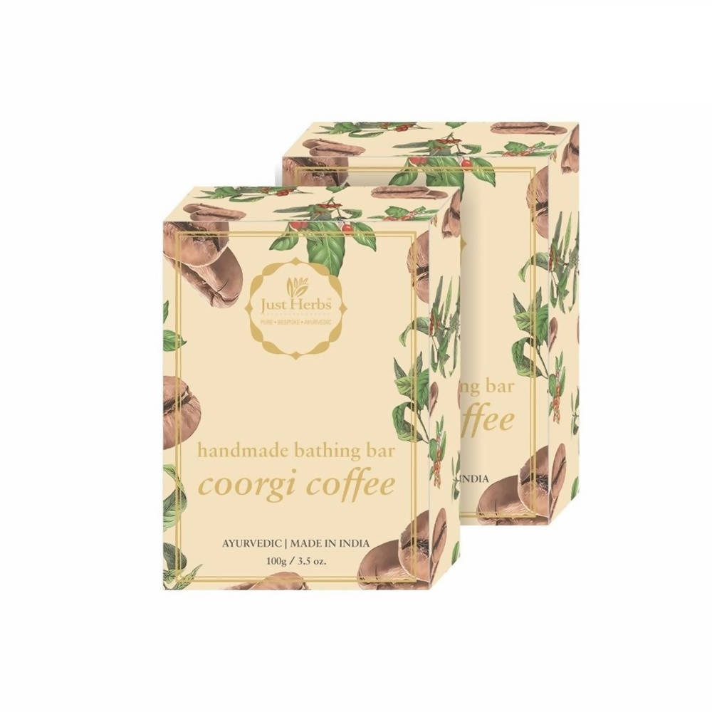 Just Herbs Handmade Bathing Bar Coorgi Coffee