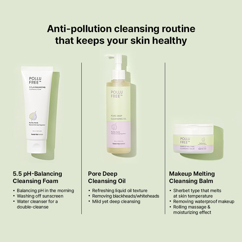 Thank You Farmer Pollufree™ 5.5 pH-Balancing Cleansing Foam