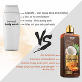 Wow Skin Science Pineapple & Fresh Coconut Water Foaming Body Wash