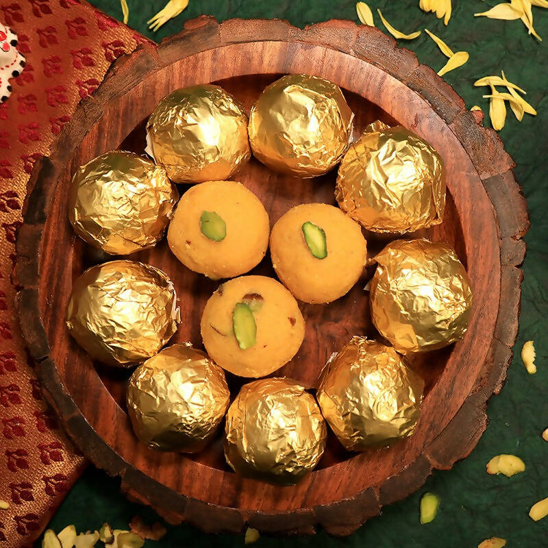 Olive Mithai Channa Laddu