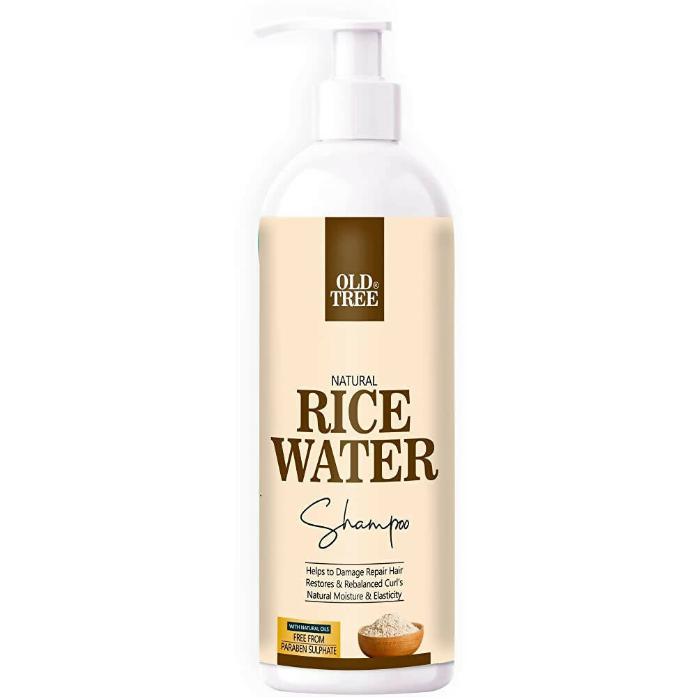 Old Tree Rice Water Shampoo for Damage Repair Hair