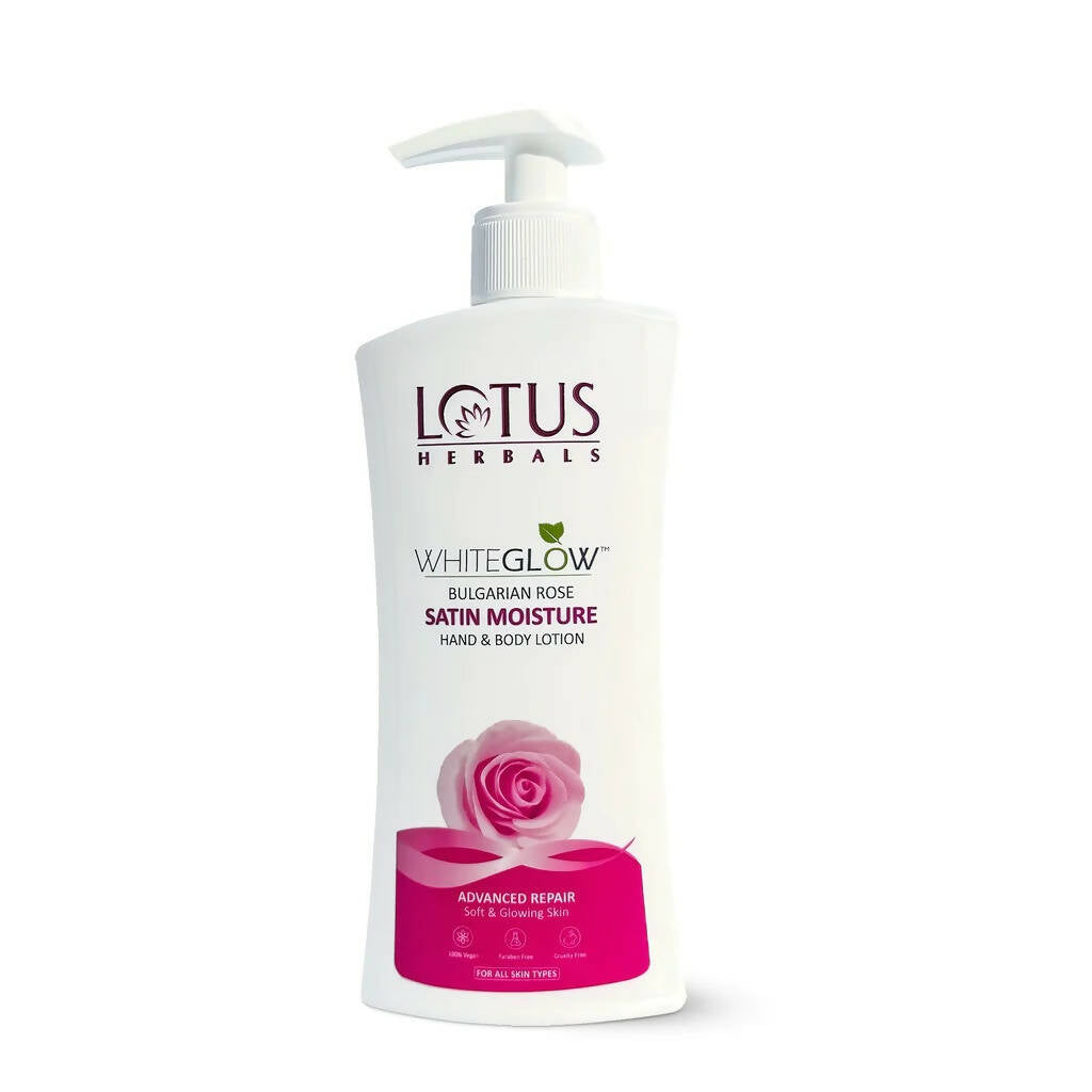 Lotus Herbals WhiteGlow Satin Moisture Hand & Body Lotion