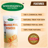 Wishingbell Natural Organic Orange Peel Powder