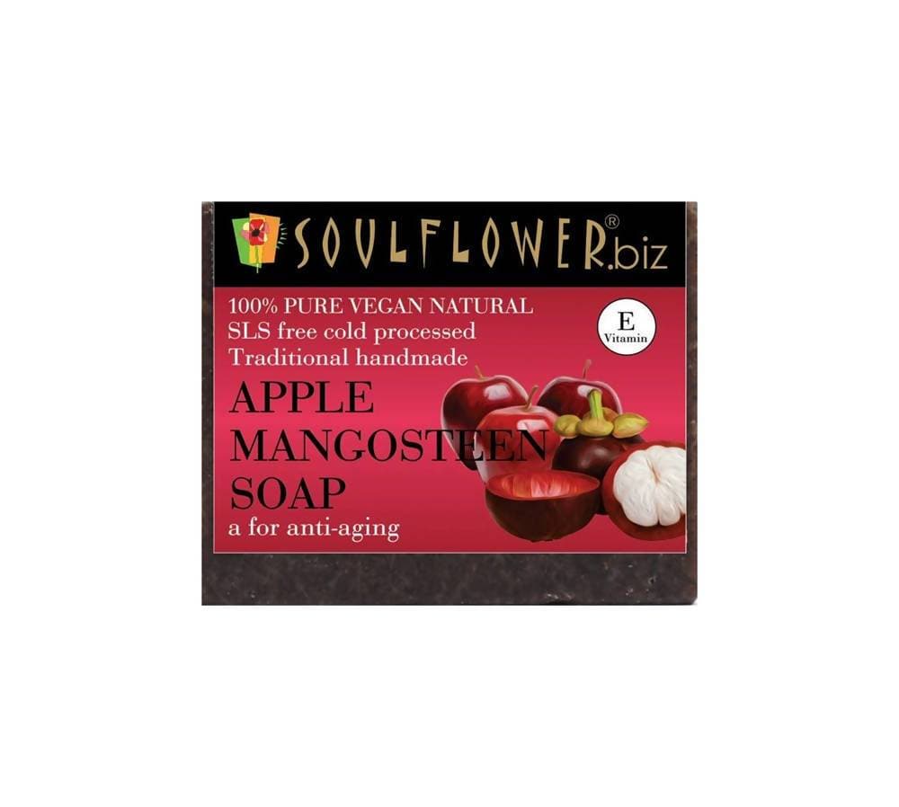 Soulflower Apple And Mangosteen Handmade Soap