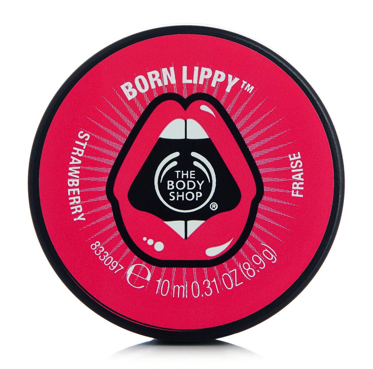 The Body Shop Born Lippy Pot Lip Balm - Strawberry