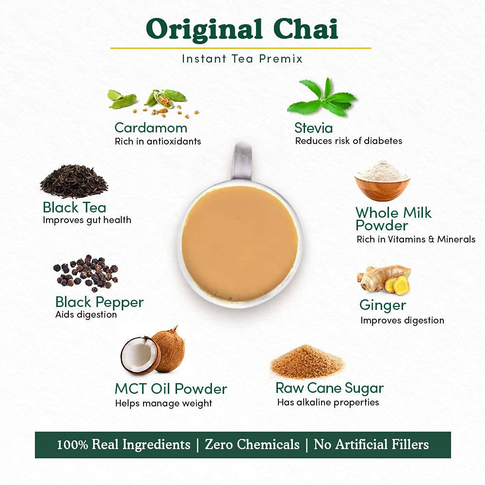 Vahdam Original Chai Instant Tea Premix