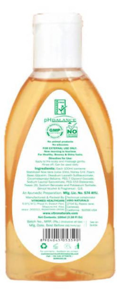 Vitro Naturals Aloe Tearless Shampoo