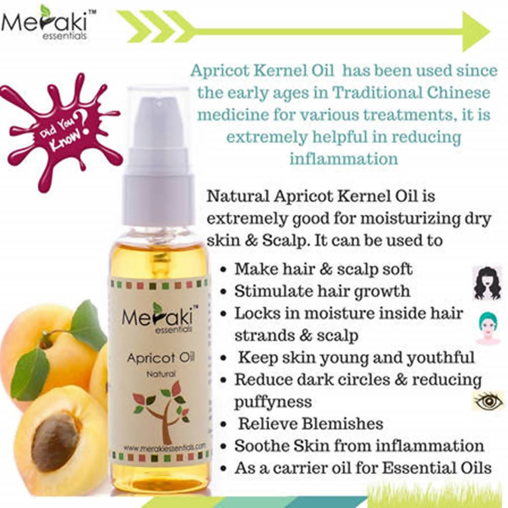 Meraki Essentials Apricot Natural Oil