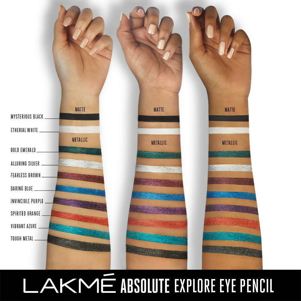 Lakme Absolute Explore Eye Pencil - Ethereal White