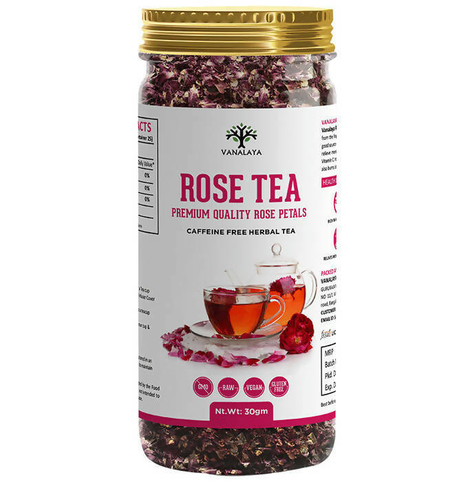 Vanalaya Rose Flower Tea