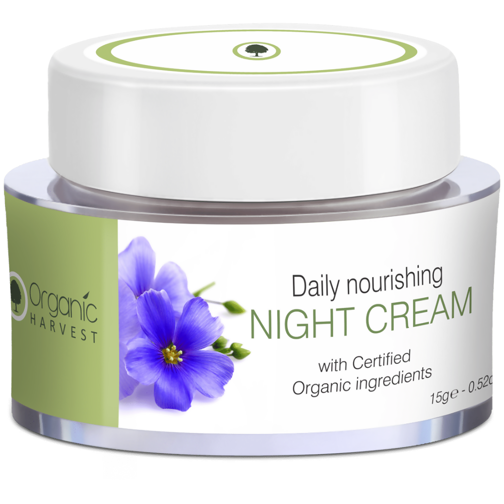 Organic Harvest Brightening Night Cream With Organic Ingredients