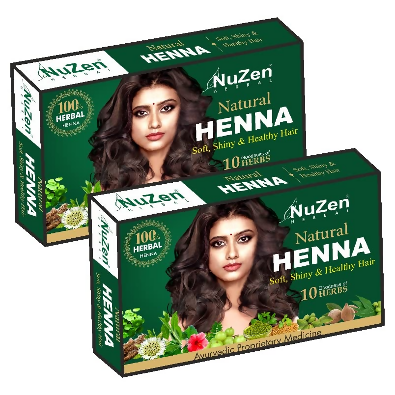 NuZen Herbal Natural Henna