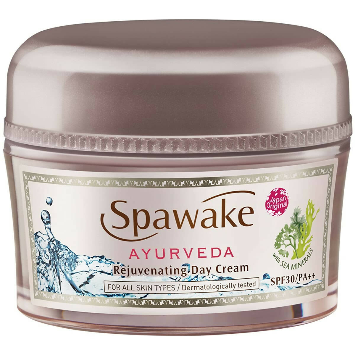 Spawake Ayurveda Face Cream, Rejuvenating Day Cream with SPF 30 PA++