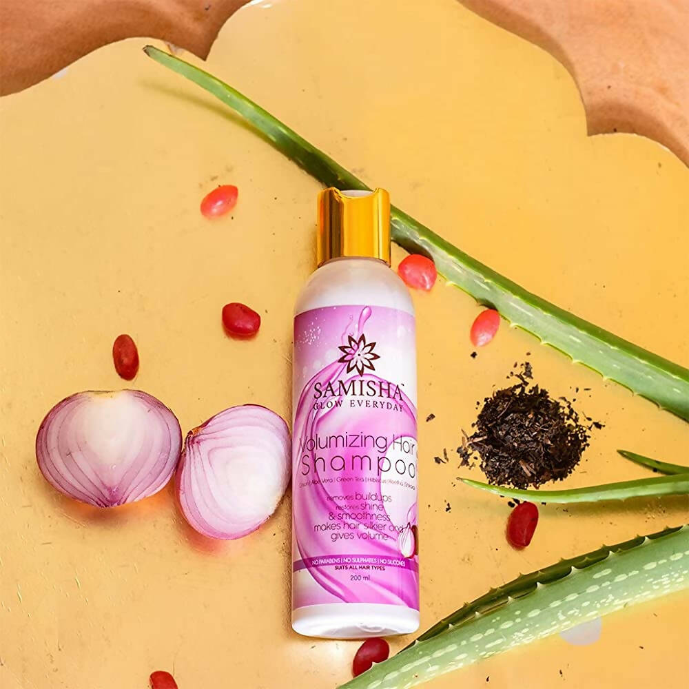 Samisha Organic Red Onion Volumizing Shampoo