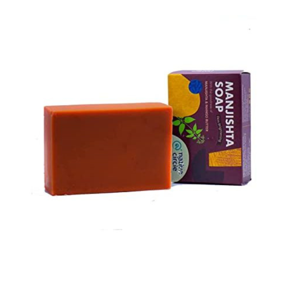 Native Circle Manjishta Bath Soap for Skin Brightening