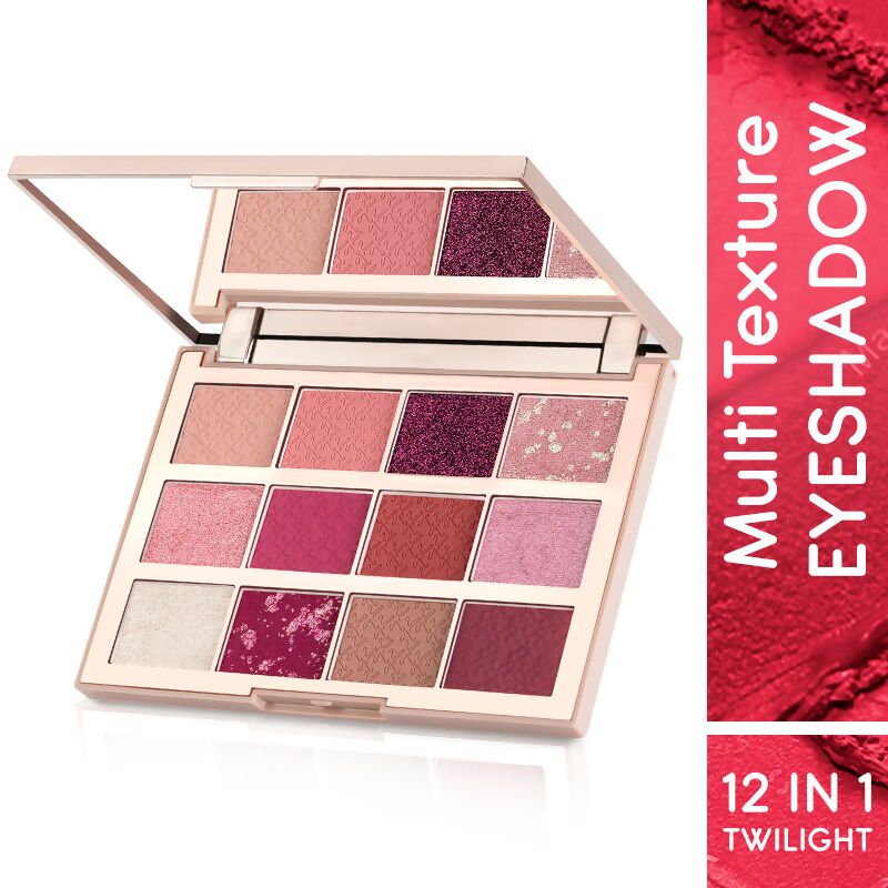 Kay Beauty By Katrina Kaif Multi Texture Eyeshadow Palette - Twilight