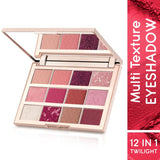 Kay Beauty By Katrina Kaif Multi Texture Eyeshadow Palette - Twilight