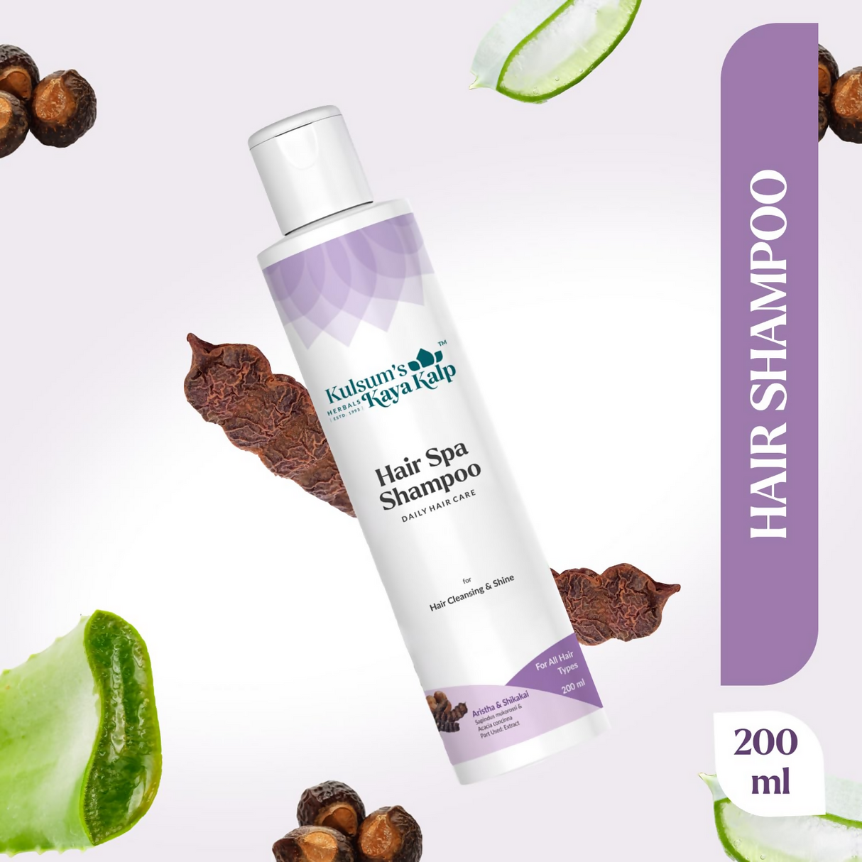 Kulsum's Kaya Kalp Hair Spa Shampoo For Hair Cleansing & Shine