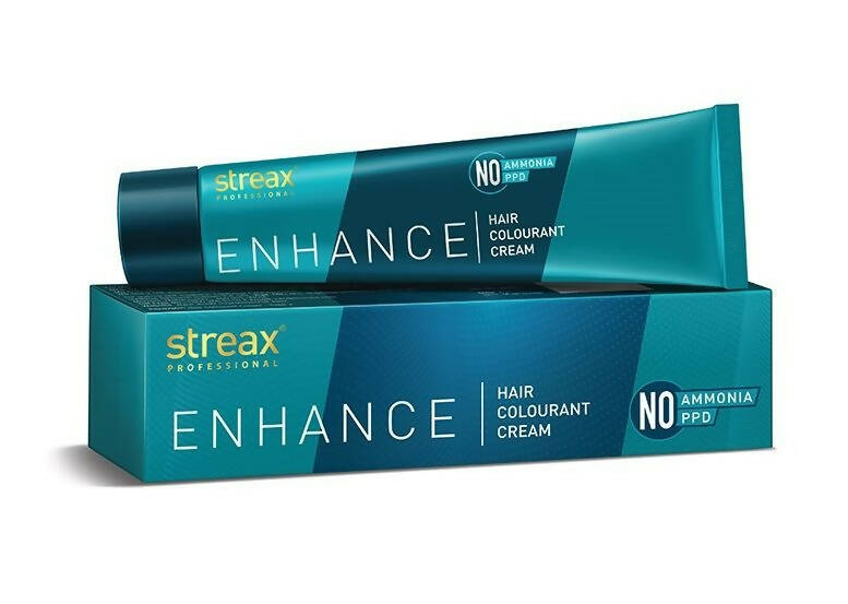 Streax Professional Enhance Hair Colourant - Natural Black 1