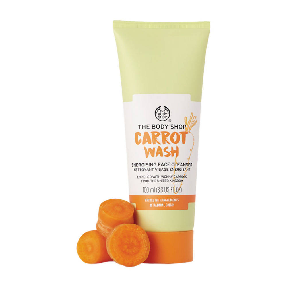 The Body Shop Carrot Wash Energizing Face Cleanser