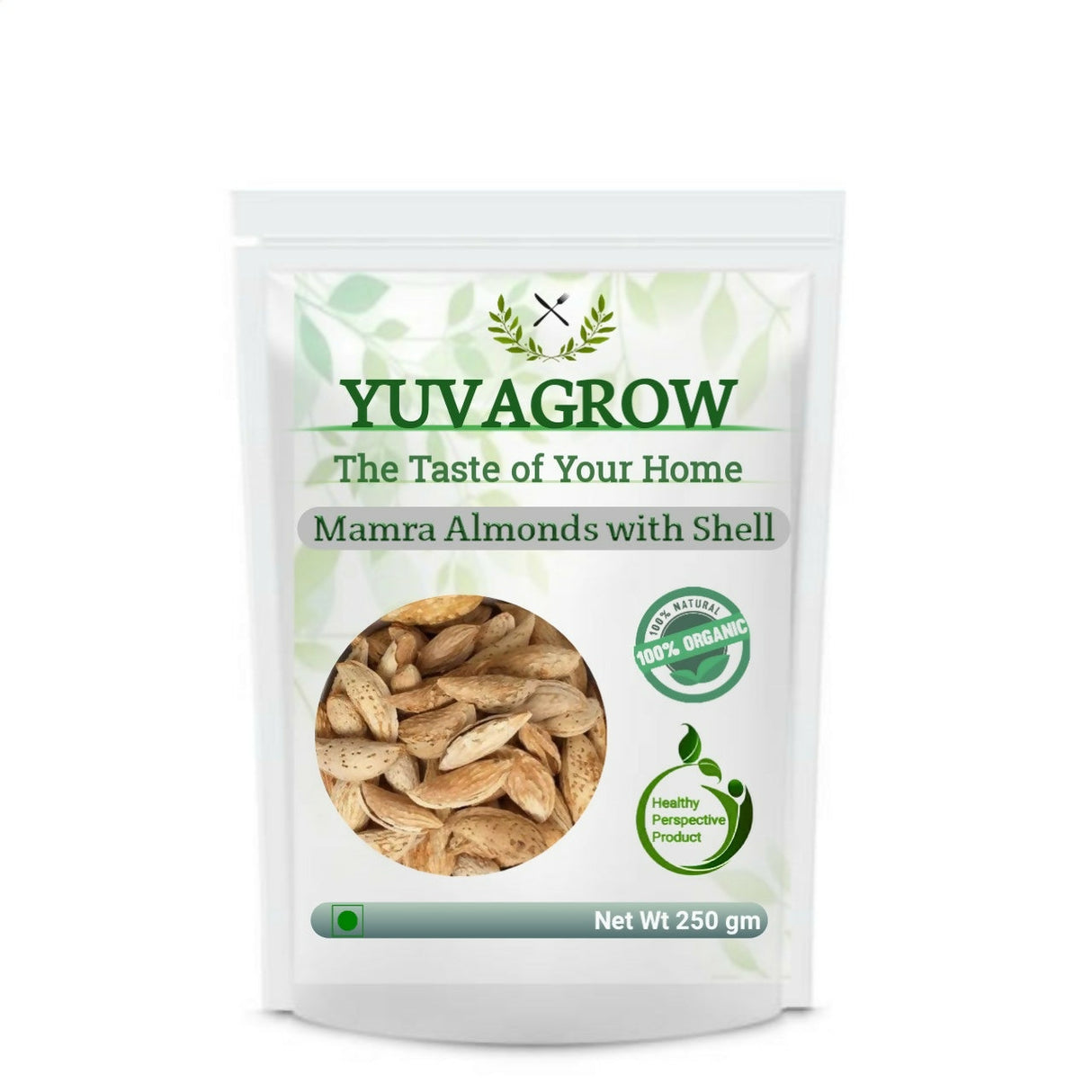 Yuvagrow Mamra Almonds With Shells