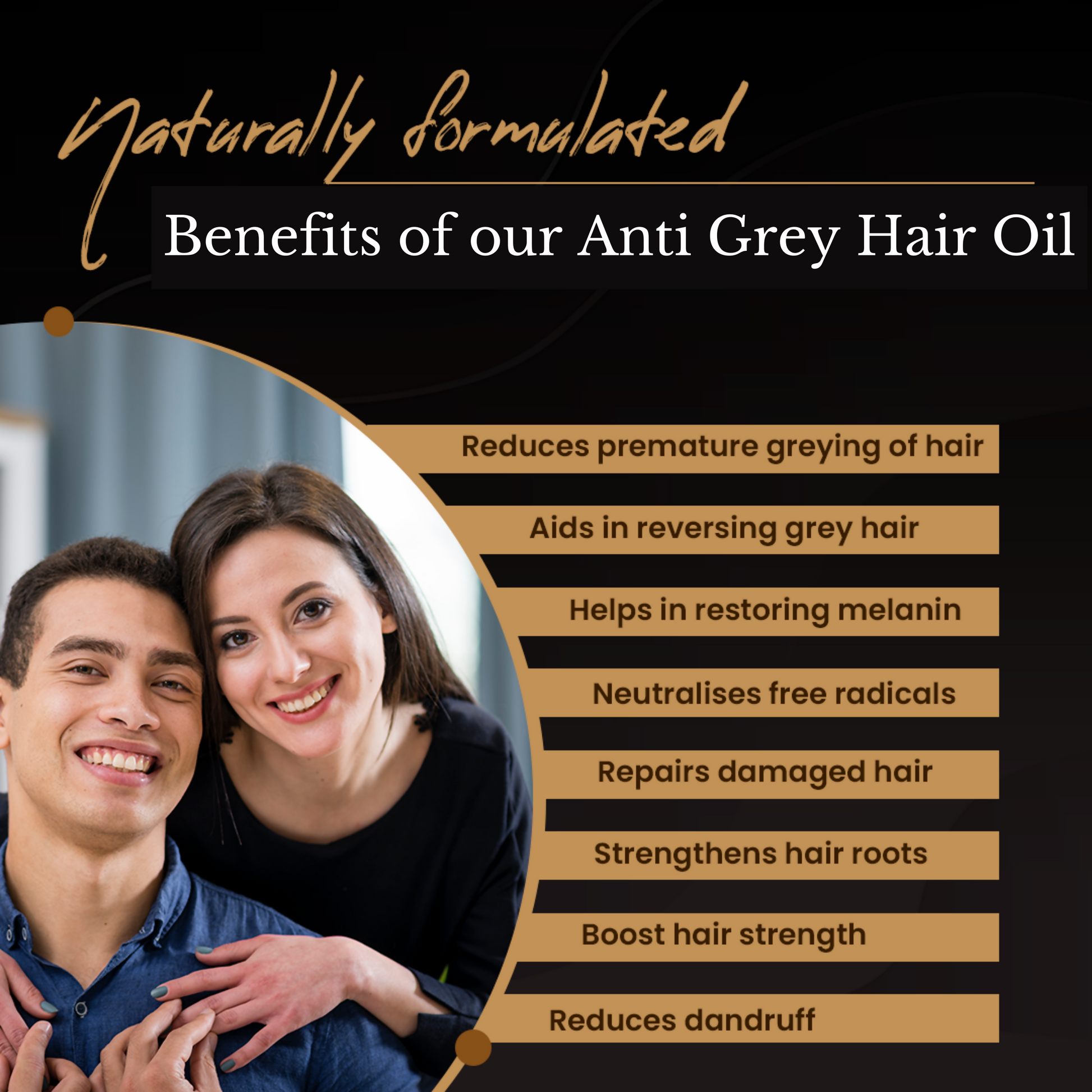 Prakruth Care Ayurvedic Anti Grey Hair Oil