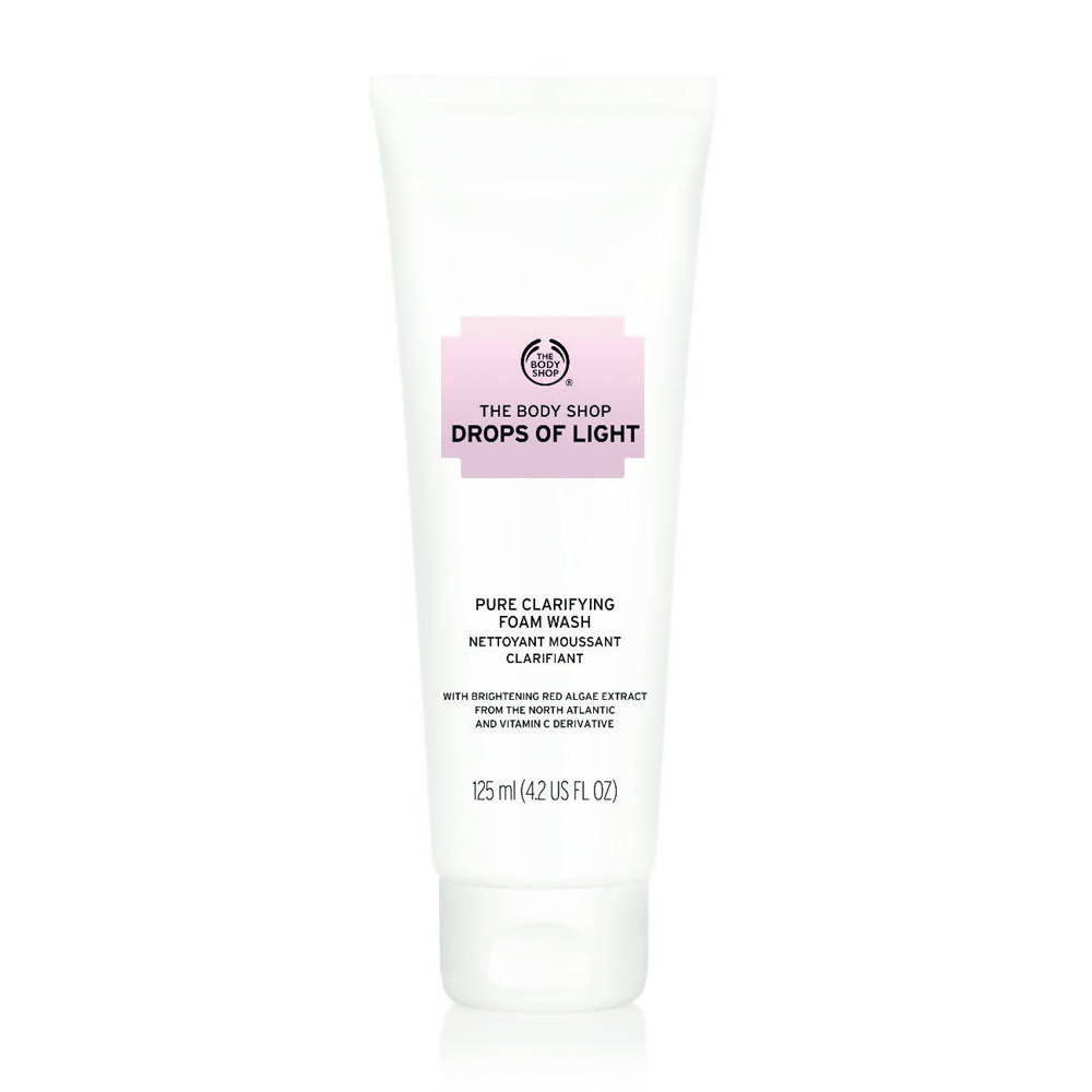 The Body Shop Drops Of Light Pure Clarifying Foam Wash
