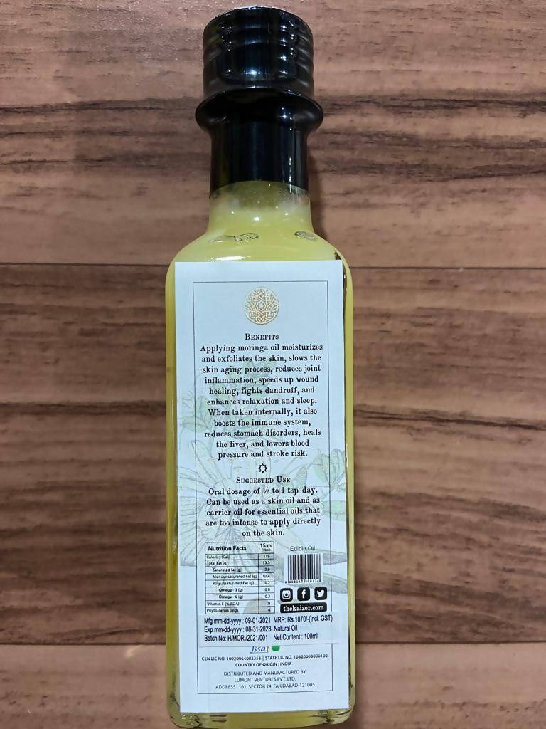 Kaizer Moringa Luxury Health Oil