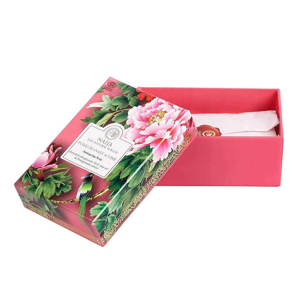 Naija Pomegranate & Lime Antiageing Soap