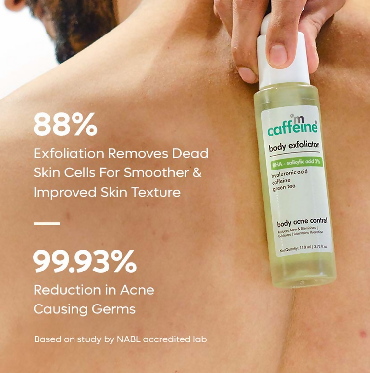 mCaffeine Green Tea & 2% BHA Salicylic Acid Body Exfoliator