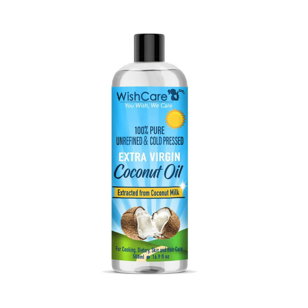 Wishcare Premium Cold Pressed Extra Virgin Coconut Oil