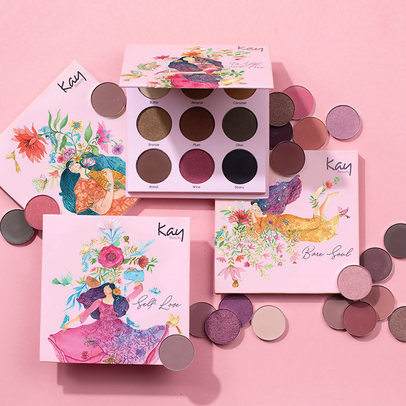 Kay Beauty By Katrina Kaif Eyeshadow Palette - Pure Bloom