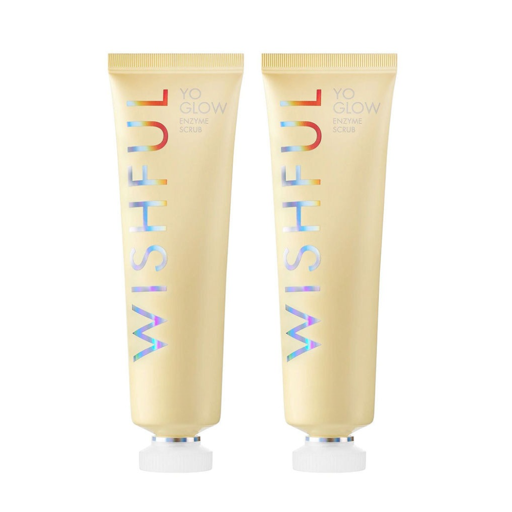 Wishful By Huda Beauty Yo Glow Enzyme Scrub - Korean Skincare