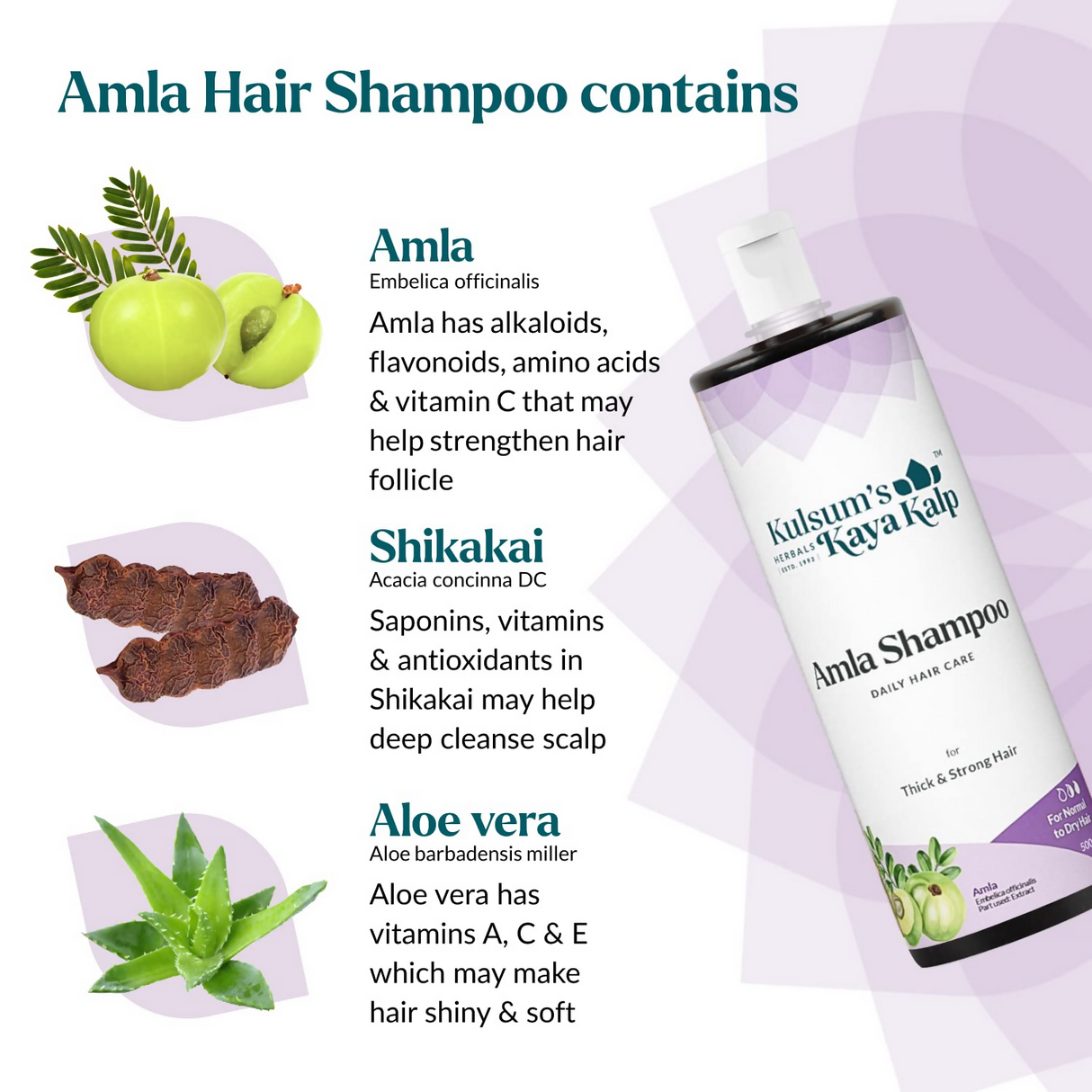 Kulsum's Kaya Kalp Amla Shampoo For Thick & Strong Hair