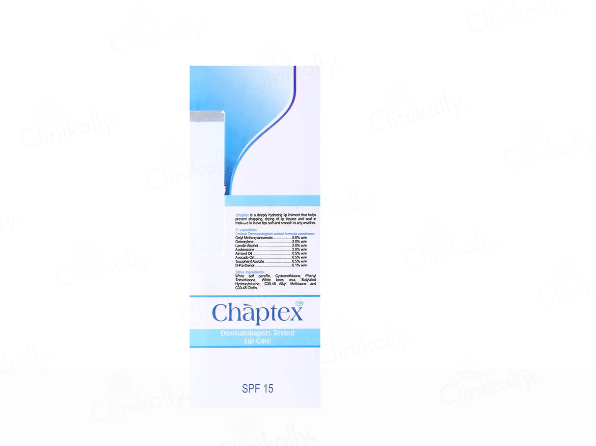 Chaptex Lip Care Lip Balm SPF 15