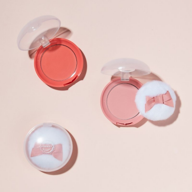 Etude House Lovely Cookie Pressed Powder Blush - Apricot Pea