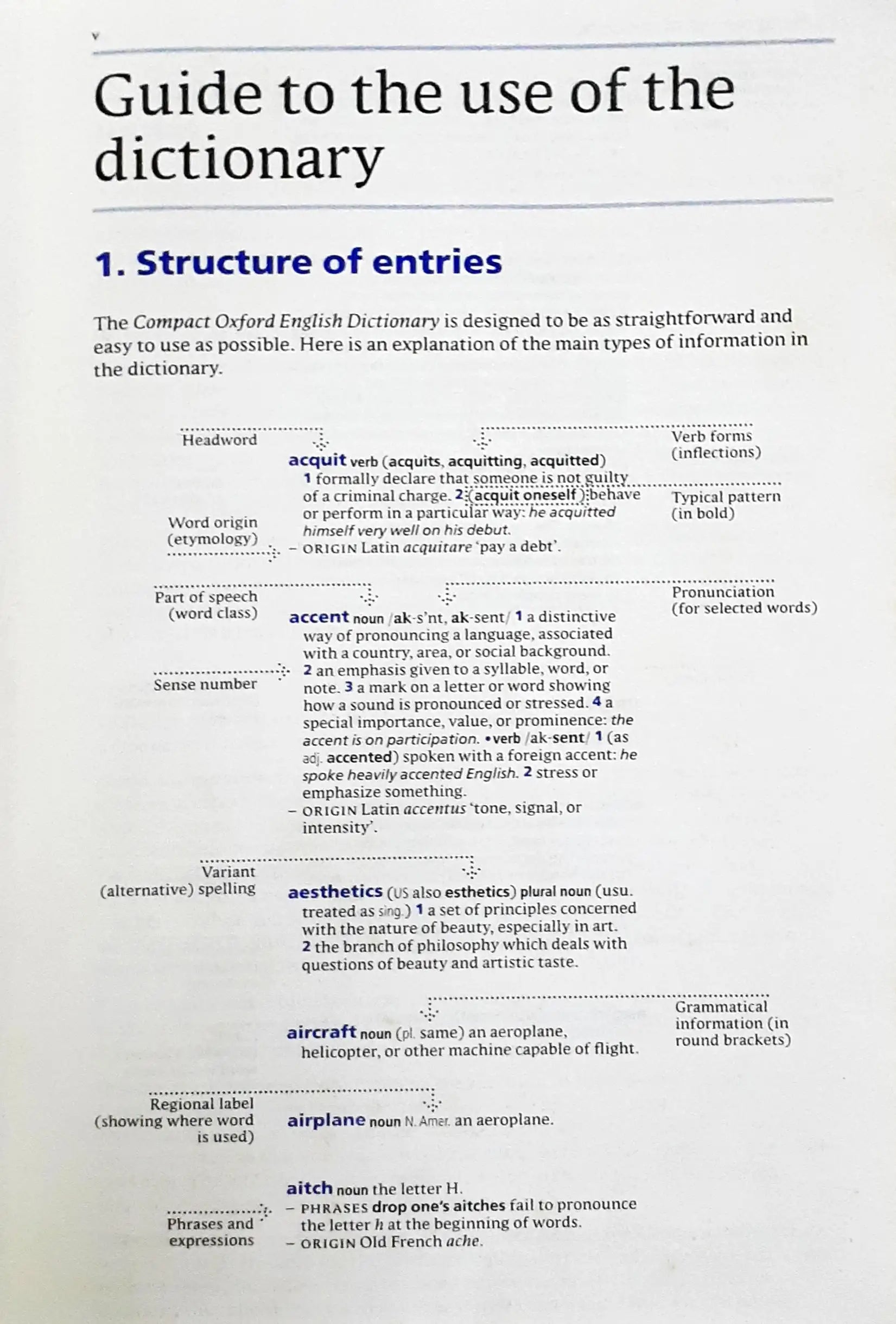 Compact Oxford English Dictionary (HC) (P)