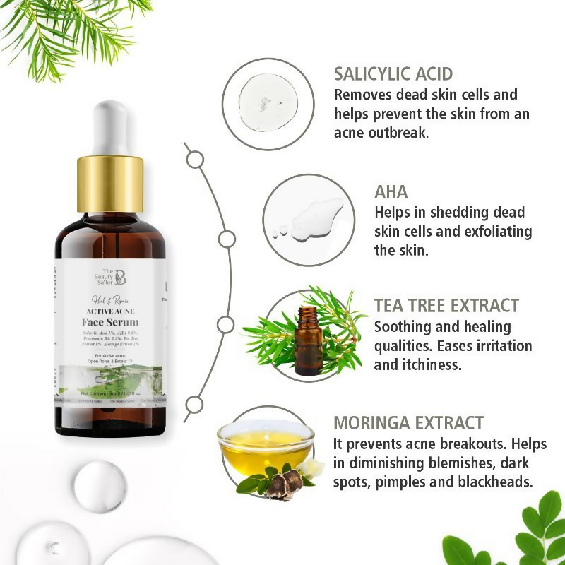 The Beauty Sailor Active Acne Face Serum
