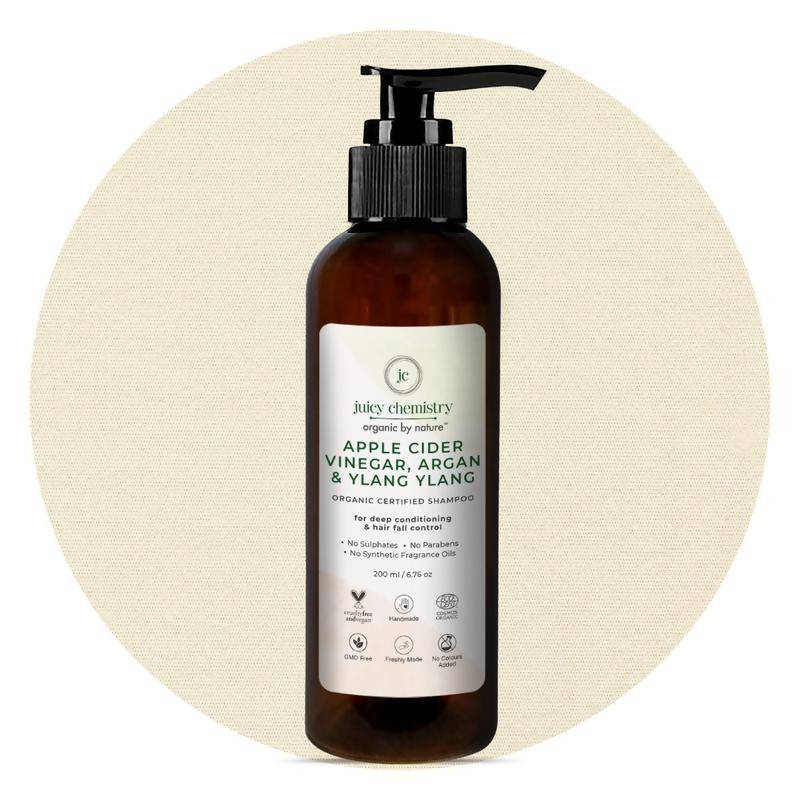 Juicy Chemistry Apple Cider Vinegar, Argan & Ylang Ylang Shampoo