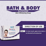 Healthvit Bath And Body Glutathione Skin Lightening Soap