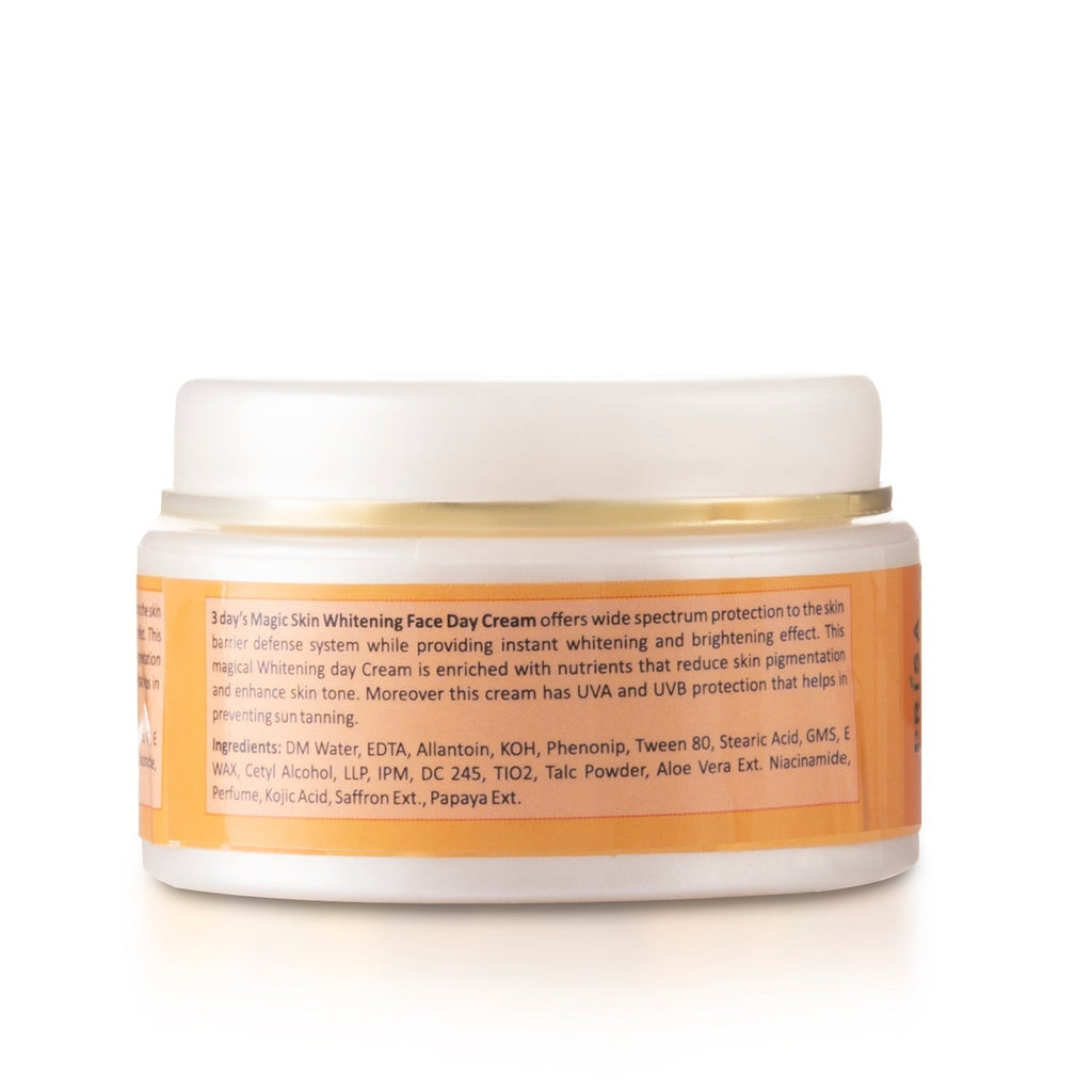 Prisa Organics 3 Day's Magic Face Cream