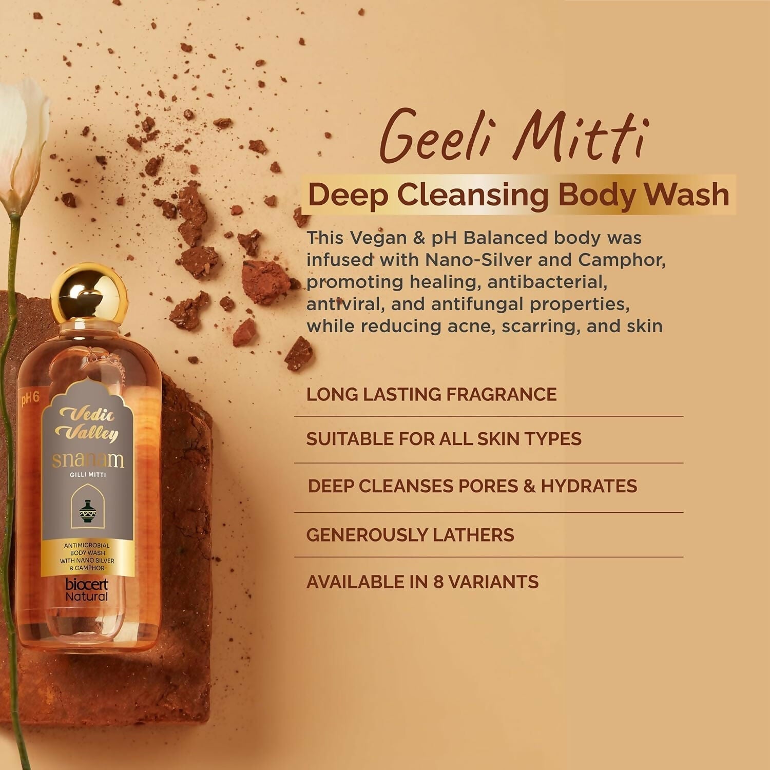 Vedic Valley Gilli Mitti Body Wash