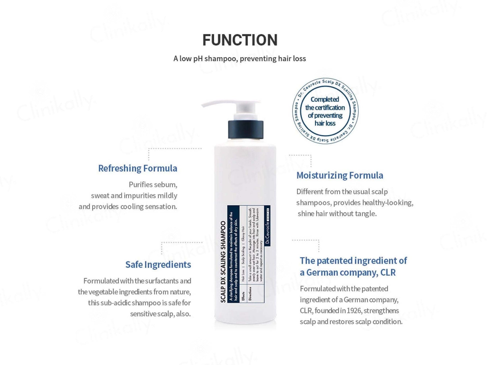 Dr. Ceuracle Scalp DX Scaling Shampoo