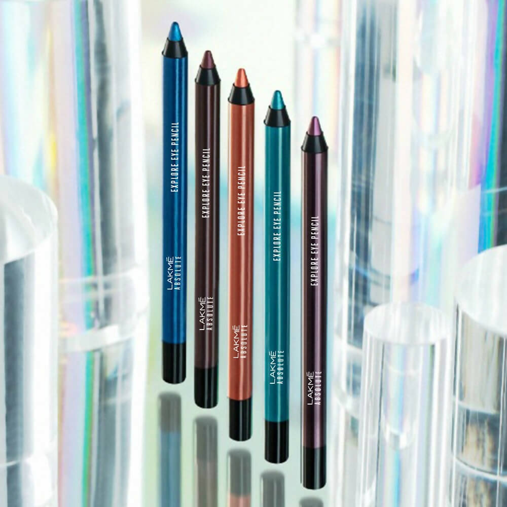 Lakme Absolute Explore Eye Pencil - Bold Emerald