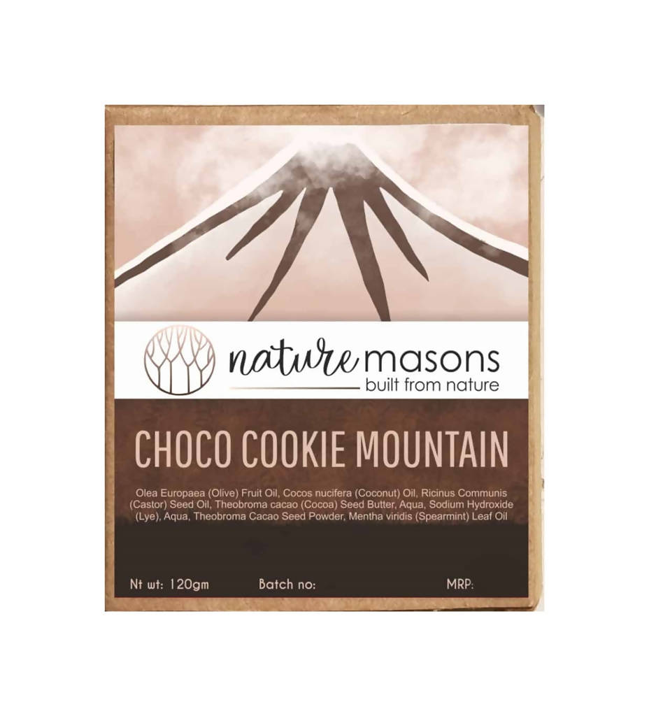 Nature Masons Choco Cookie Mountain Artisanal Cold Process Soap