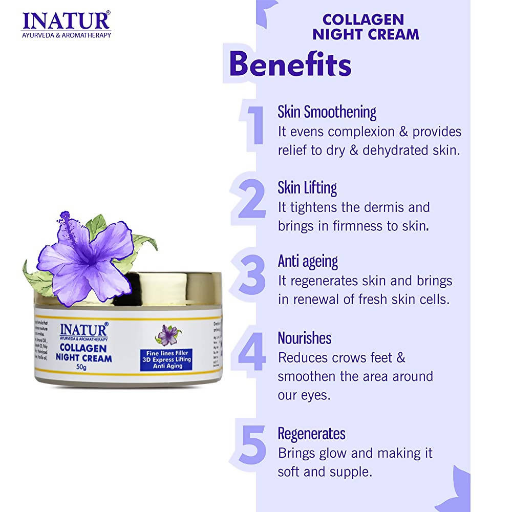 Inatur Collagen Night Cream