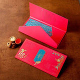 Set of 2 Charming Beads Rakhi and Kaju Katli Box Combo