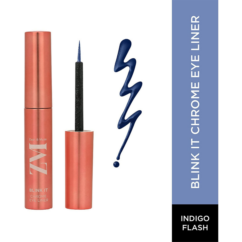 Zayn & Myza Blink It Chorme Eye Liner - 02 Indigo Flash