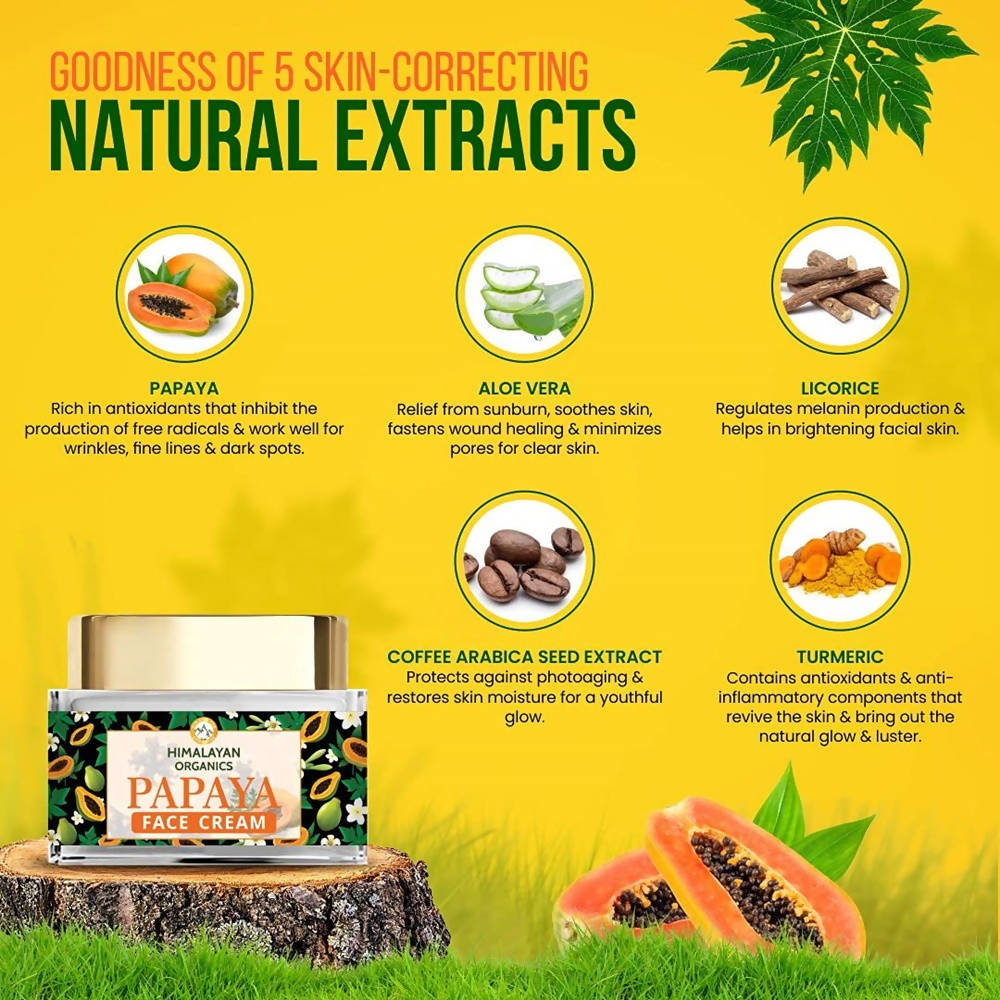Himalayan Organics Papaya Face Cream